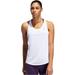 Adidas Tops | Adidas Womens Run It Racerback Tank Top, White, Nwt | Color: White | Size: M