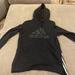 Adidas Tops | Adidas’s Hoodie | Color: Black/Gray | Size: M