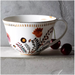 Anthropologie Dining | Anthropologie Harvest Foliage Mug Cup Set Of 4 New | Color: White | Size: Os