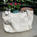 Coach Bags | Coach Alexandra Chain Stone Leather Tote Shoulder Bag Handbag Z33011 | Color: White | Size: Os