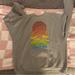 Disney Tops | Disney Epcot Rainbow Sweatshirt- 2x | Color: Gray/Yellow | Size: 2x