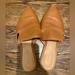 Madewell Shoes | Madewell Leather Mules Slides Tan Brown 9.5 | Color: Brown | Size: 9.5