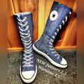 Converse Shoes | New Converse All Star Calf/Knee High Junior 2.5/Women 4.5 | Color: Blue | Size: 2.5g