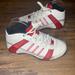 Adidas Shoes | Adidas Basketball Shoes Torsion System High Top Boys 4 1/2 | Color: Red/White | Size: 4.5b