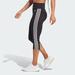 Adidas Pants & Jumpsuits | Adidas Designed To Move High-Rise 3-Stripes 3/4 Sport Leggings | Color: Black/White | Size: Various