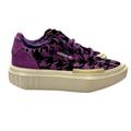 Adidas Shoes | Adidas Originals Womens 8.5 Hypersleek Purple Houndstooth Platform Sneakers Nwob | Color: Purple | Size: 8.5
