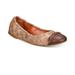 Coach Shoes | Coach Women's Brandi Ballet Flats Shoes Size 6 | Color: Brown | Size: 6