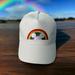 Disney Accessories | Disney World Parks Mickey Mouse Rainbow Lgbtq Pride Ball Cap Hat Adjustable Nwt | Color: Red | Size: Adult