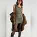Free People Dresses | Free People Poppy Sparkle Mini Dress In Olive - Women’s Size S - Nwot | Color: Green/Silver | Size: S