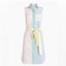 J. Crew Dresses | J.Crew Women’s Rainbow Striped Dress With Pockets Size 00 Nwt $90 Retail | Color: Blue/Pink | Size: 00