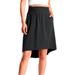 Athleta Skirts | Athleta Black Cosmic Skirt W/ High-Low Hem | Color: Black | Size: S
