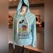 Disney Tops | Disney Baby Blue Hoodie Hooded Sweatshirt Mickey Mouse Medium - Never Worn | Color: Blue | Size: M