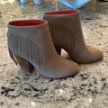 Coach Shoes | Coach Suede Booties | Color: Tan | Size: 9