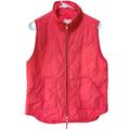 J. Crew Jackets & Coats | J.Crew Excursion Quilted Down Puffer Vest Size M | Color: Orange/Red | Size: M