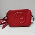 Gucci Bags | Authentic Gucci Crossbody Small Soho Leather Disco Camera Bag Tabasco | Color: Red | Size: Os