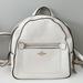 Coach Bags | Coach Ivory Mini Pebble Leather Backpack | Color: Cream | Size: Os