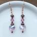 Free People Jewelry | Boho, Handmade, One Of A Kind, Dangle Earrings | Color: Pink/Purple | Size: Os