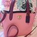 Coach Bags | Coach Willow 24 Leather Satchel/Crossbody Bag | Color: Pink/Purple | Size: 9.5"L X 7.75"H