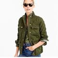 J. Crew Jackets & Coats | J. Crew Quilted Downtown Field Jacket | Color: Green | Size: Xs