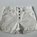 J. Crew Shorts | J. Crew Denim White High Rise Jean Shorts, Women’s 4 Button, Cuffed Size 27 | Color: White | Size: 27