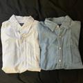 J. Crew Shirts | Men’s Large J Crew Mercantile Button Down Shirts | Color: Blue/White | Size: L