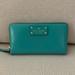 Kate Spade Bags | Kate Spade Nwot Green Zippered Wallet | Color: Green | Size: Os