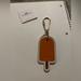 Coach Bags | Coach Orange Popsicle Key Fob Keychain Bag Charm Leather | Color: Orange | Size: Os