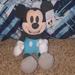 Disney Toys | Disney Baby Mickey Mouse Plush | Color: Blue/Gray | Size: Osbb