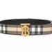 Burberry Accessories | Burberry Logo Buckle Reversible Belt Beige/ Black/ Gold, Size Small | Color: Black/Brown | Size: Os