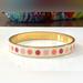 Kate Spade Jewelry | Kate Spade Bangle Bracelet | Color: Gold/Pink | Size: Os