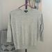 J. Crew Sweaters | J.Crew Ladies Crew Neck Sweater Size Xs, 100% Marino Wool, Pre Owned | Color: Silver | Size: Xs