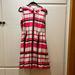 Kate Spade Dresses | Kate Spade Pink Plaid Silk Dress Size 10 | Color: Pink/White | Size: 10