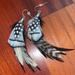 American Eagle Outfitters Jewelry | American Eagle Outfitters Feather Earrings | Color: Black/Brown | Size: Os