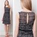 Anthropologie Dresses | Anthropologie Postage Stamp Sleeveless Mini Dress | Color: Black/White | Size: S