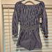 Anthropologie Dresses | Blue White Striped Romper | Color: Blue/White | Size: S