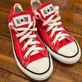 Converse Shoes | Converse S 4 Classic Low Top Chuck Taylor All Star Sneakers | Color: Red/White | Size: 4