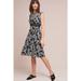 Anthropologie Dresses | Ett:Twa Sommar Floral Fit And Flare Midi Dress Plaid Sleeveless | Color: Black/White | Size: 14