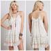 Free People Dresses | Free People Fp One Ruffle Bottom Mini Dress | Color: Cream | Size: Xs