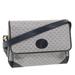 Gucci Bags | Gucci Micro Gg Canvas Shoulder Bag Pvc Leather Navy Gray 001.116.0924 Auth 49881 | Color: Blue/Gray | Size: W10.6 X H7.1 X D2.4inch