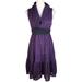 Free People Dresses | Free People Purple Crochet Cowl-Neck Midi Dress | Color: Purple | Size: 6