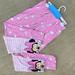 Disney Bottoms | **Reduced: Minor Flaws** Disney Minnie Mouse Kids Metallic Character Leggings | Color: Pink/White | Size: 12g