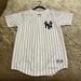 Under Armour Other | Alex Rodriguez Majestic Ny Jersey Xl New | Color: Blue/White | Size: Os