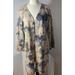 Anthropologie Jackets & Coats | Anthropologie Solitaire Sz L Floral Faux Suede Open Front Duster Jacket Nwt | Color: Brown | Size: L