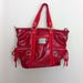 Coach Bags | Coach Poppy Bright Red Metallic Patent Leather Satchel | Color: Red | Size: 14"L X 12" H X 4" W