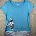 Disney Tops | Disney Parks Womens Short Sleeve Blue T-Shirt Mickie Minnie Mice Rats Rodents | Color: Blue | Size: M