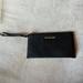 Michael Kors Bags | Michael Kors Leather Zip Clutch Wallet | Color: Black/Gold | Size: Os