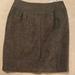 Michael Kors Skirts | Michael Kors Wool Skirt Nwt Women’s Size 8 Knee Length Lined Deep Gray Pleated | Color: Brown/Tan | Size: 8