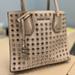 Michael Kors Bags | Michael Kors Small Studded Handbag | Color: White | Size: Os