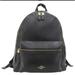 Coach Bags | - Coach Charlie Backpack/Purse Leather, Euc Black With Gold Hardware | Color: Black | Size: 12x17x7