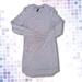 Athleta Tops | Athleta Balance Athletic Dress Heathered Purple Ribbed Modal Sweatshirt Size Xs | Color: Gray/Purple | Size: Xs